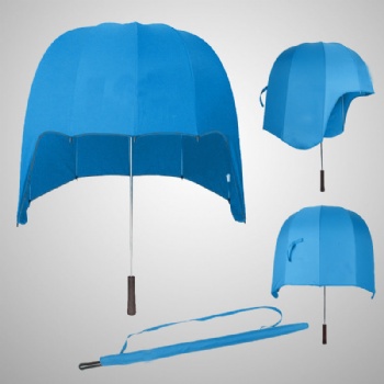 Helmet umbrella