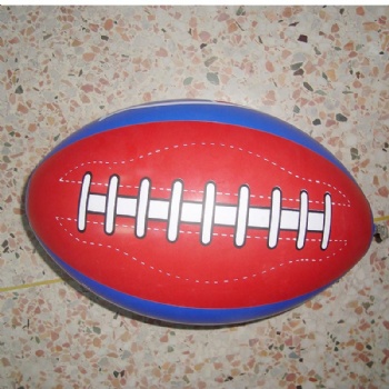 Inflated Football for Show or Kids Playing