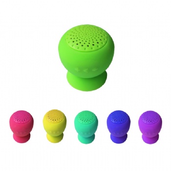 Waterproof Mushroom Silicone Bluetooth Speaker