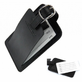 Leather Luggage Tag