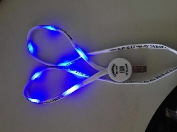 Glow lanyards