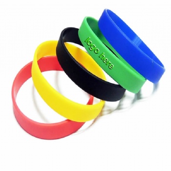 Embossed Silicone Bracelet