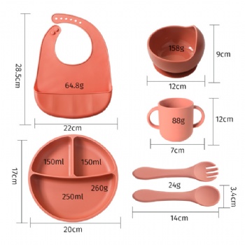 Silicone Baby Feeding Set – Omilion