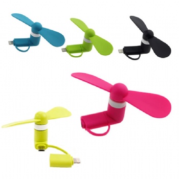 2 In 1 Mini Phone Fan
